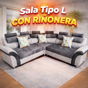 Tipo L con acabado Riñonera