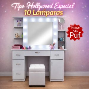 Tipo Hollywood Especial 10 Lámparas